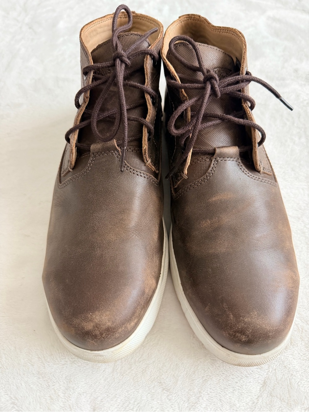 Red Wing Shoes Brown Leather Men's Chukka Cross Lite Safety Toe Size 10 D - Picture 7 of 13